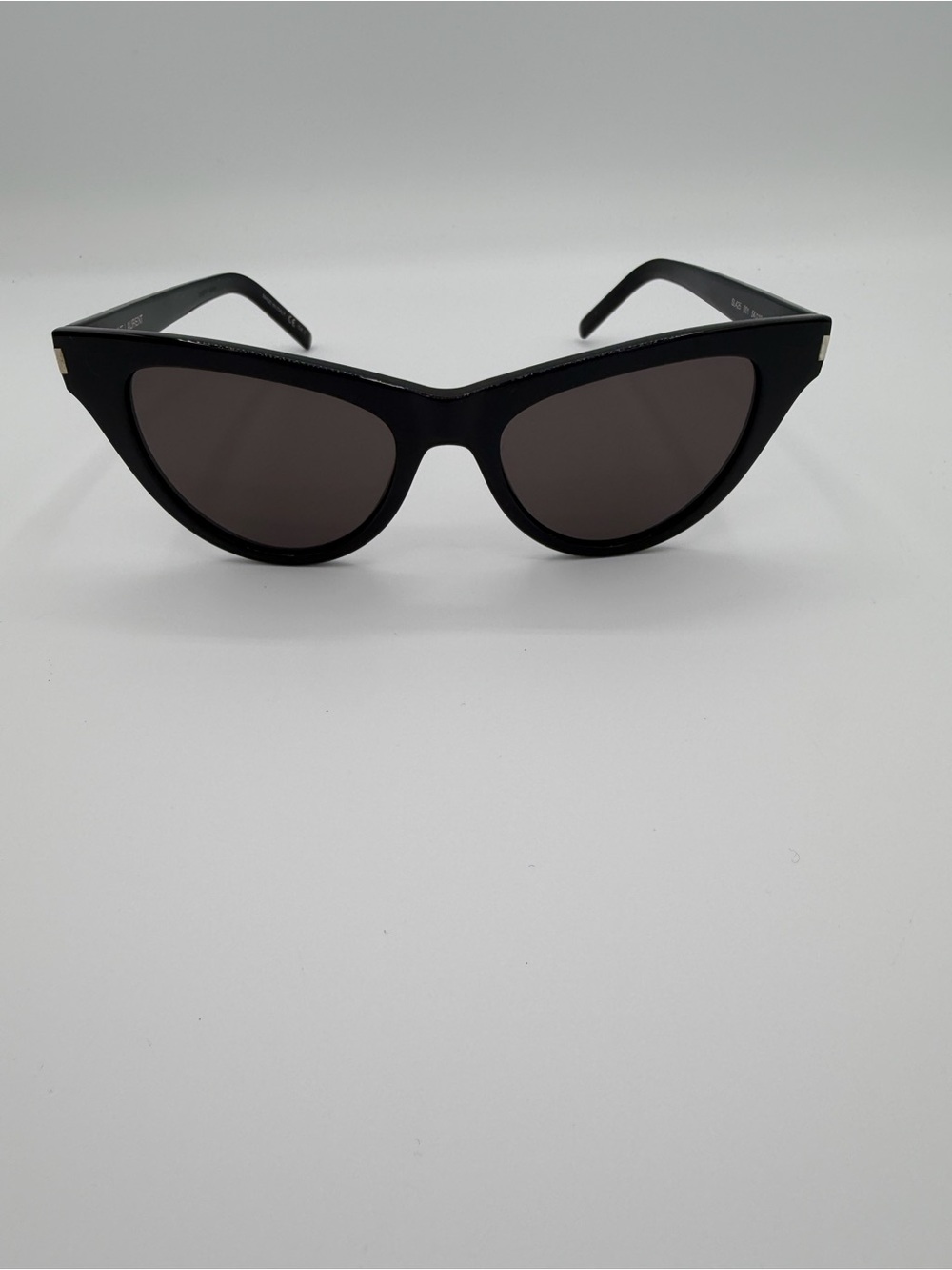 Saint Laurent SL 425 Black Cat Eye Sunglasses Dark Lenses - Picture 2 of 6